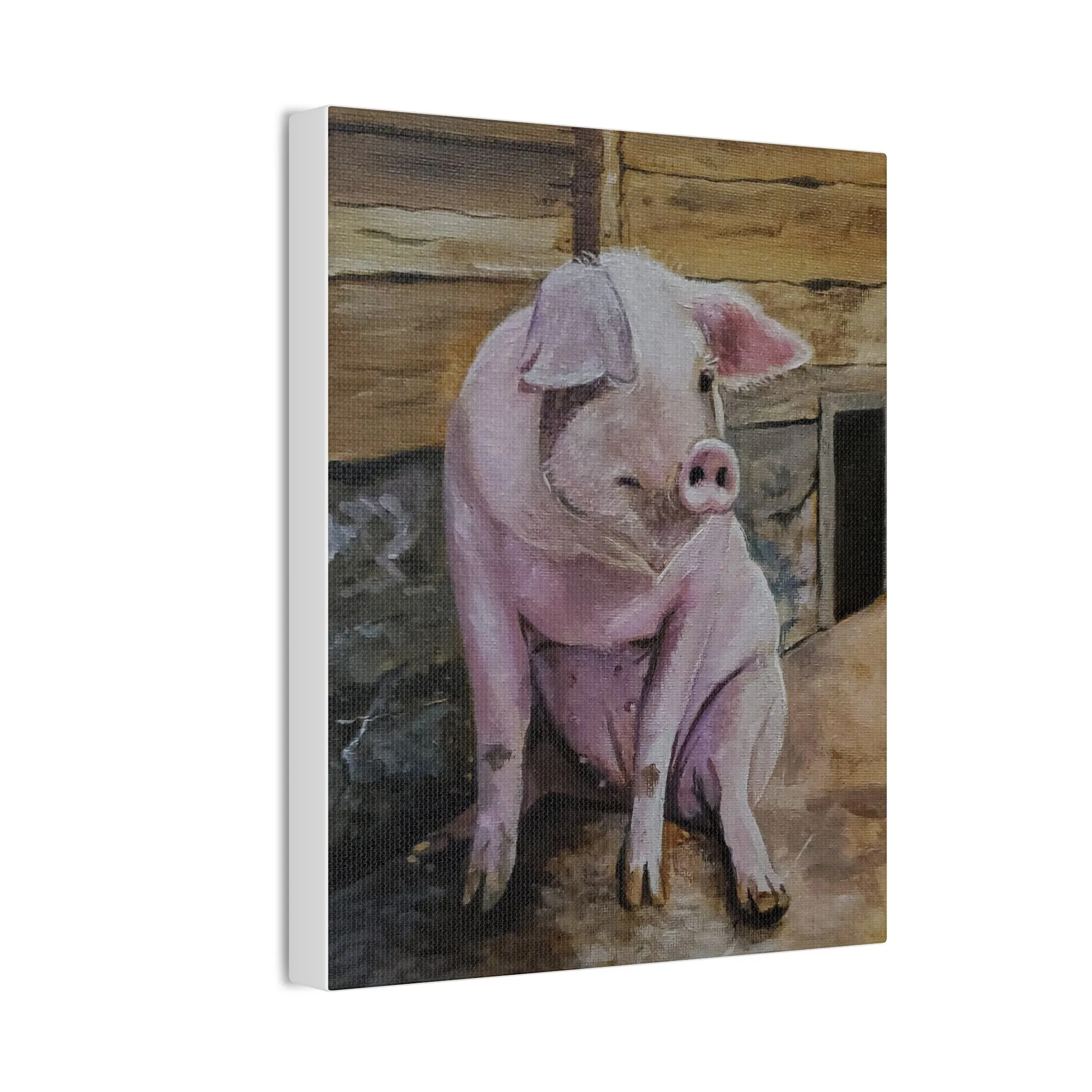 Hog Heaven Canvas Stretched, 0.75"