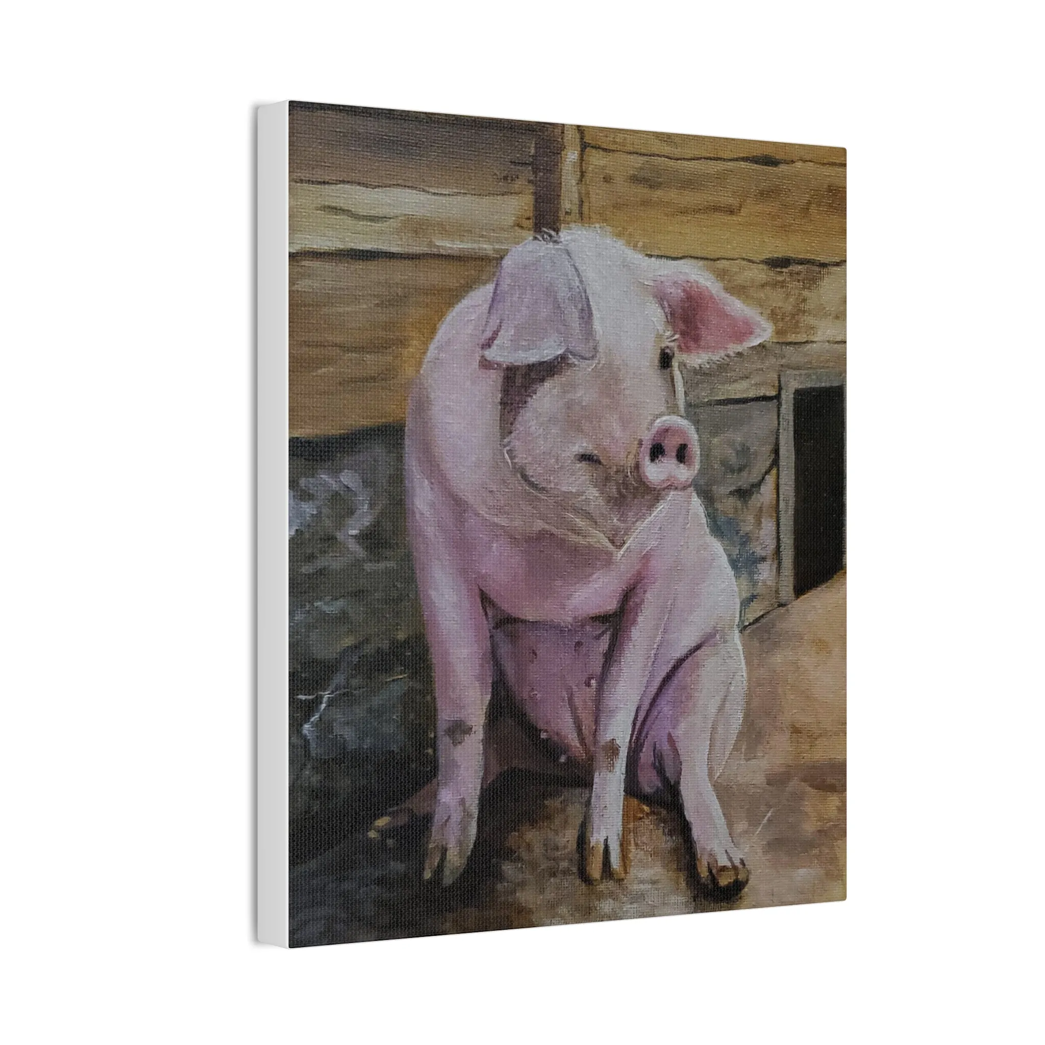 Hog Heaven Canvas Stretched, 0.75"