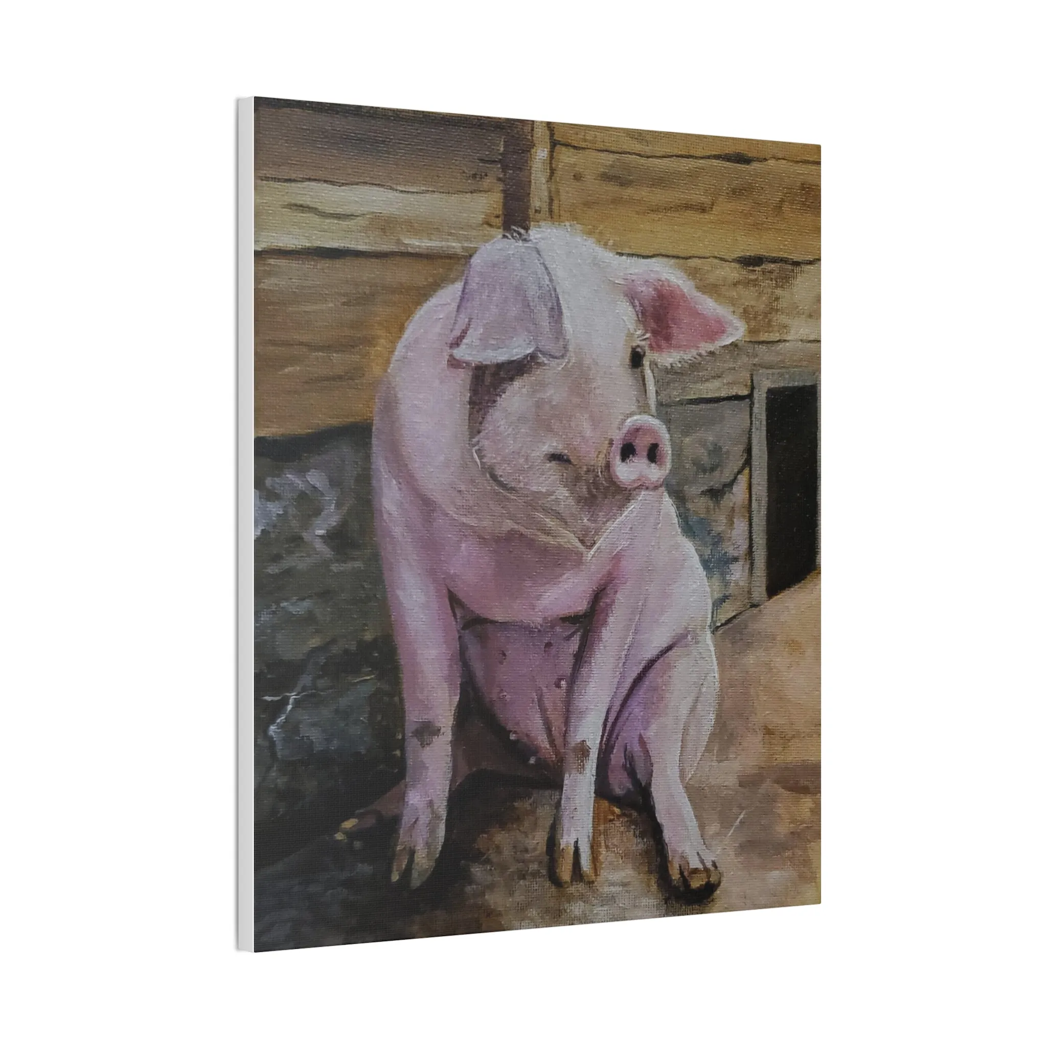 Hog Heaven Canvas Stretched, 0.75"