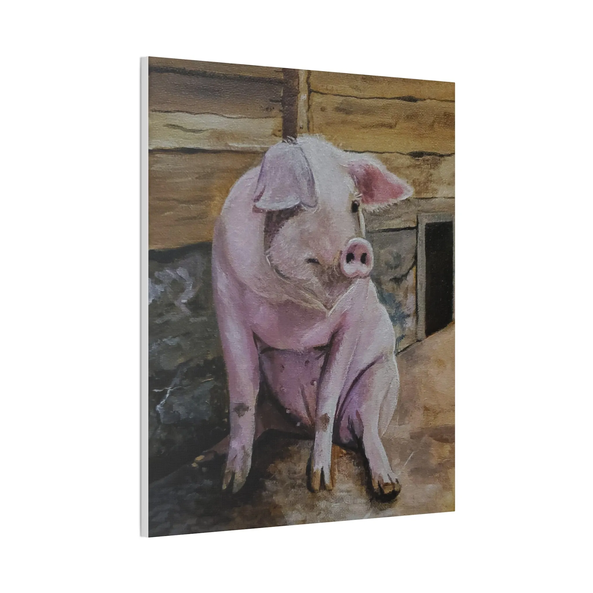 Hog Heaven Canvas Stretched, 0.75"