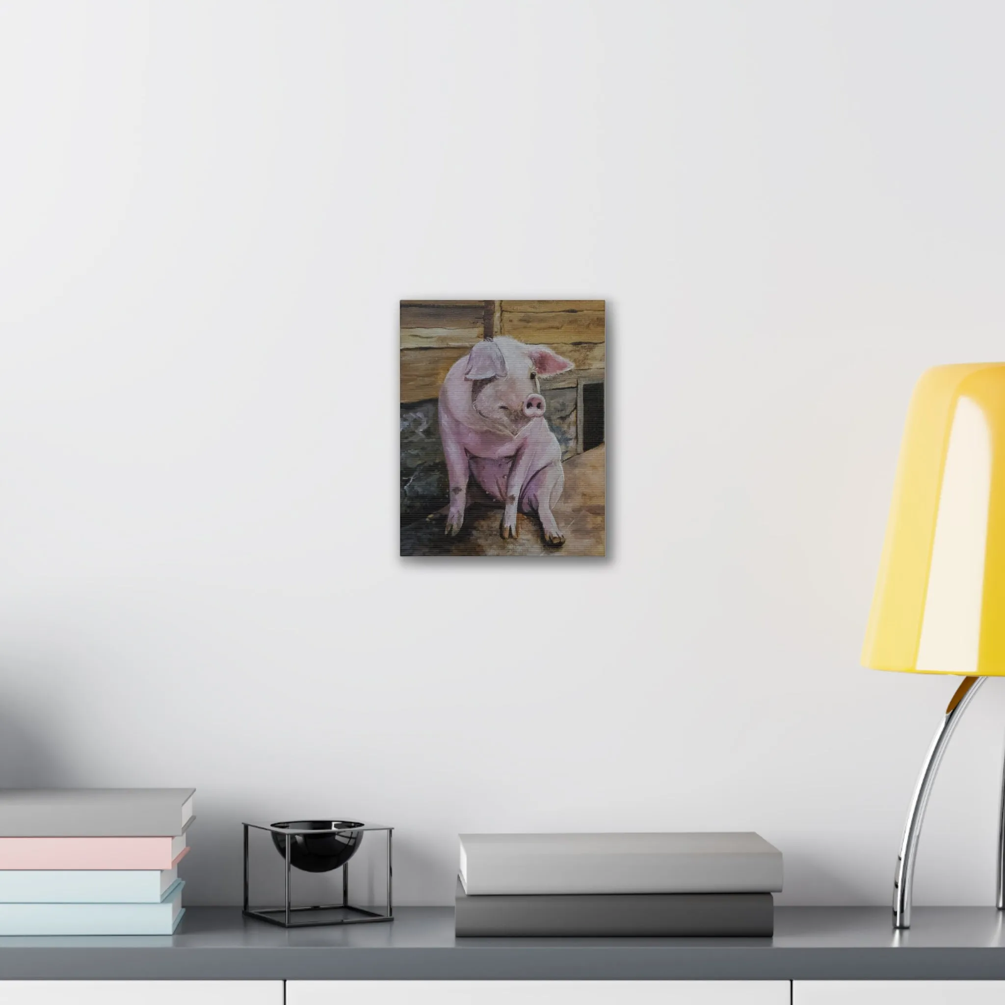 Hog Heaven Canvas Stretched, 0.75"