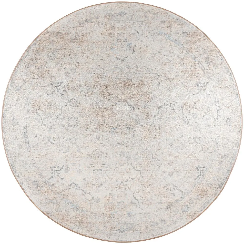 Jericho | Modern Large Circular 6' x 6' Round Rug