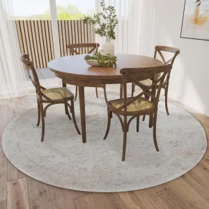 Jericho | Modern Large Circular 6' x 6' Round Rug