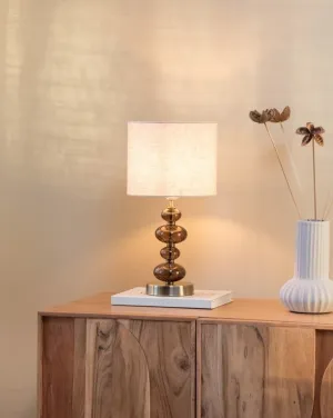 Lamp Swirl Smoke Brown