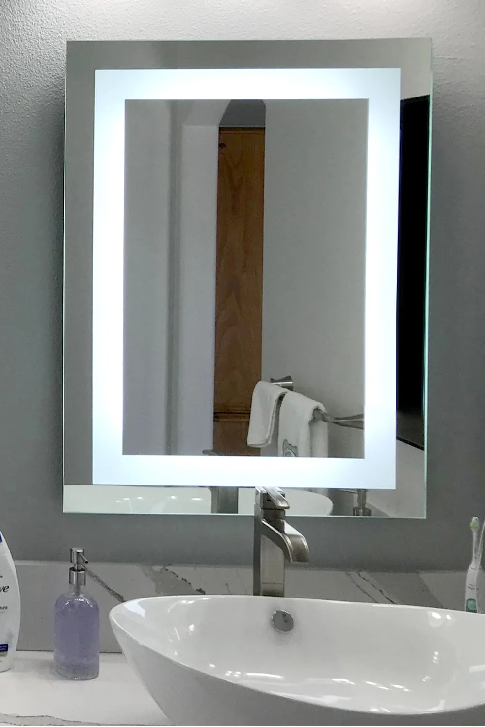 LED Mirror (Front-Lighted) 20" x 28"