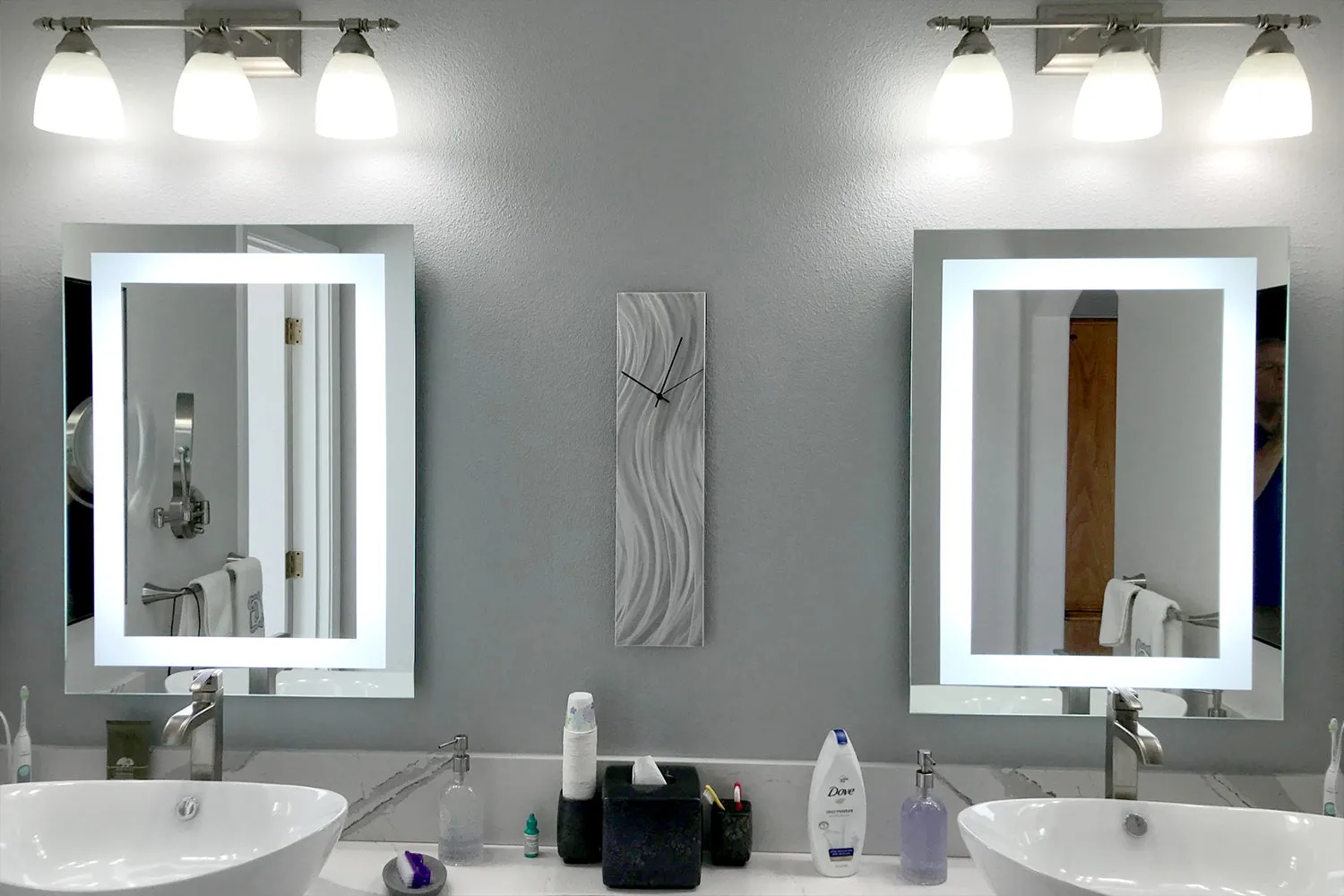 LED Mirror (Front-Lighted) 40" x 48"