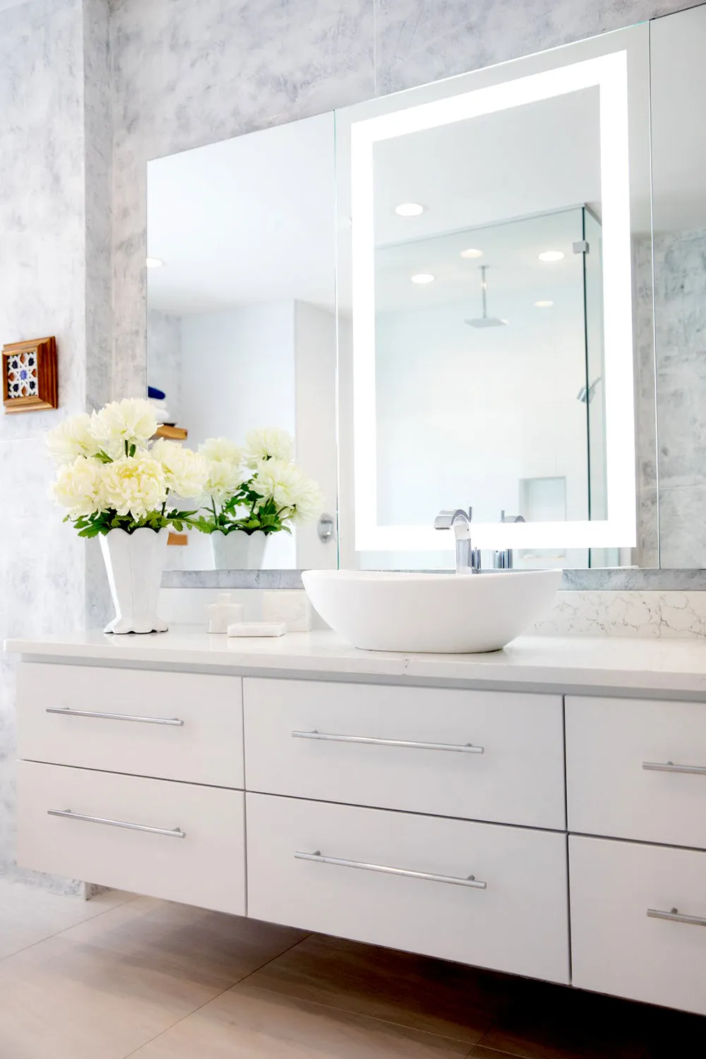 LED Mirror (Front-Lighted) 40" x 48"