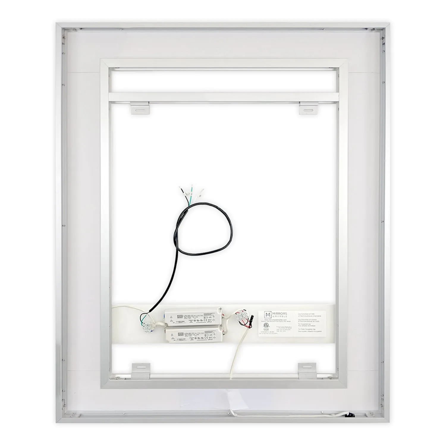 LED Mirror (Front-Lighted) 40" x 48"