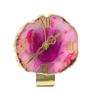 Maureen Natural Agate Stone Watch | Natural Agate Stone Watch with Stylish Golden Color Stand -16