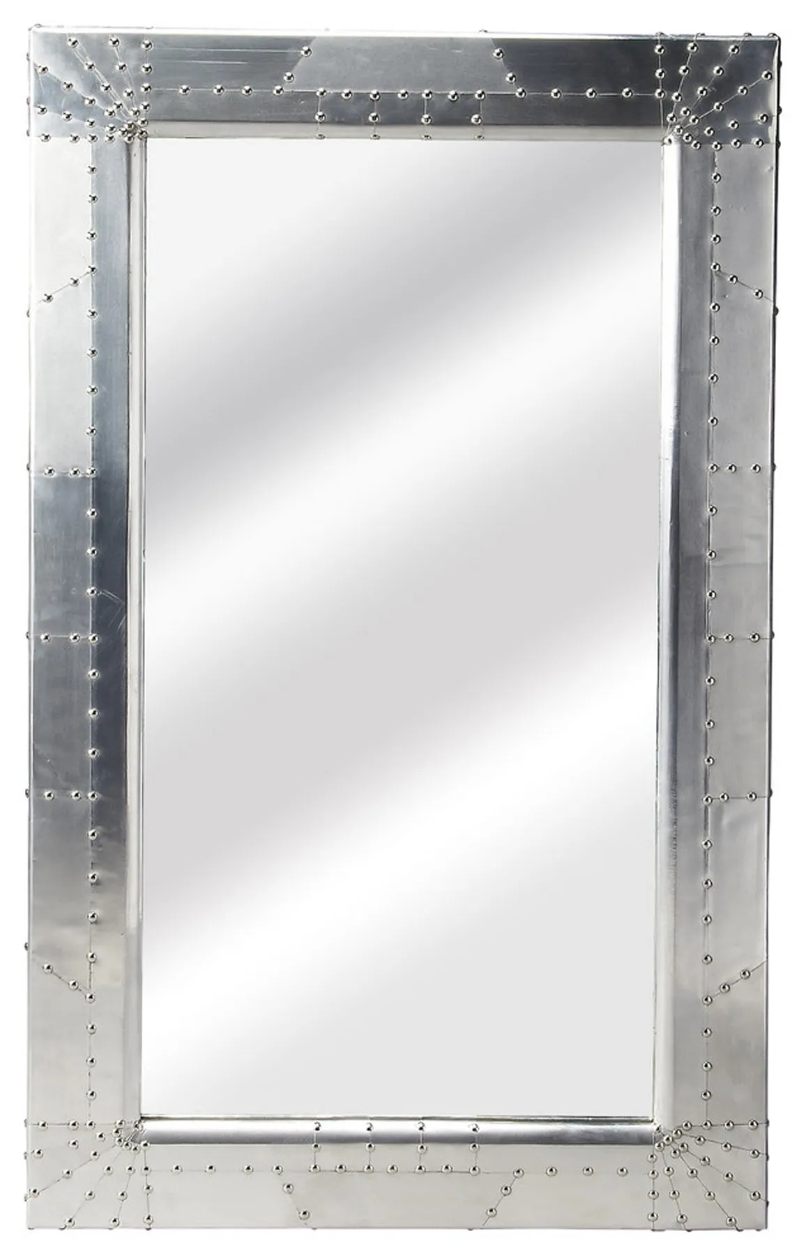 Midway Aviator Wall Mirror in Silver  5118330