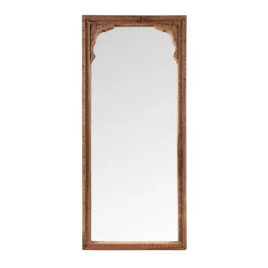 Mirror Made From An Old Shekhawati Window  - 19th Century