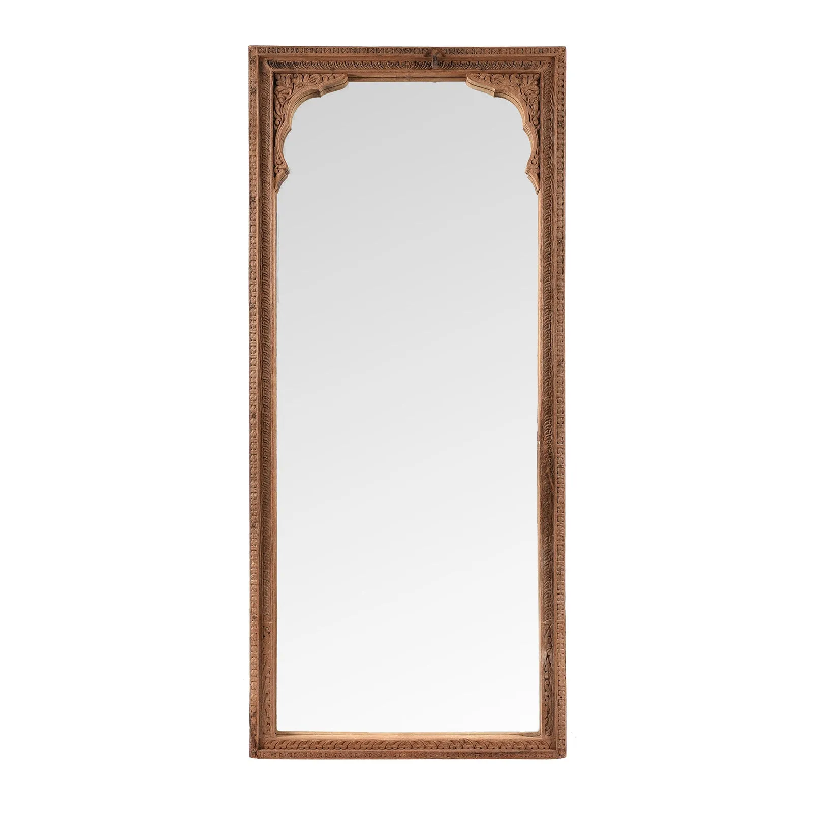 Mirror Made From An Old Shekhawati Window  - 19th Century