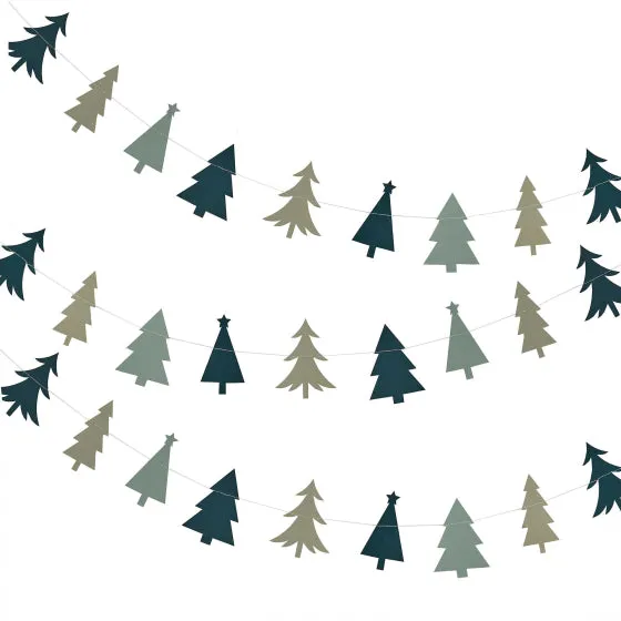Nordic Noel Tree Bunting 5m Each