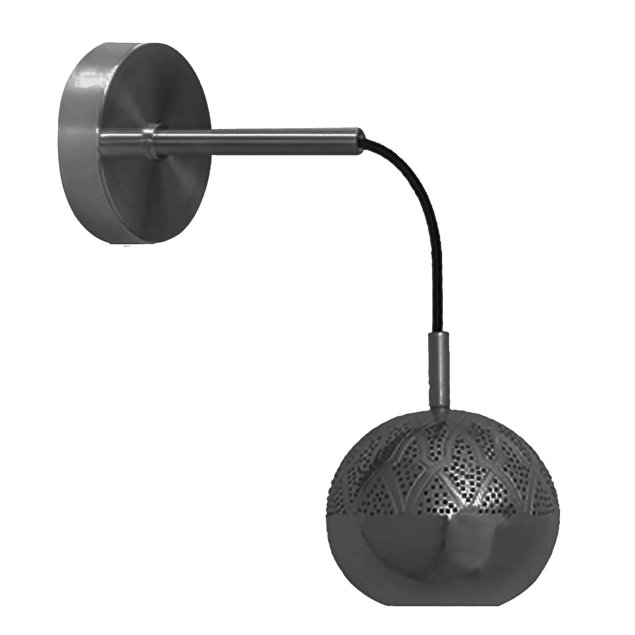 Nur Black Wall Sconce