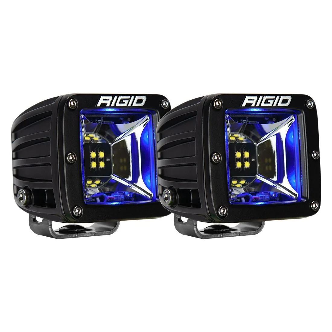 Offroad Alliance - Universal Triple Bumper Light Kit w/ Rigid Radiance Scene Lights - 2017-2020 Raptor