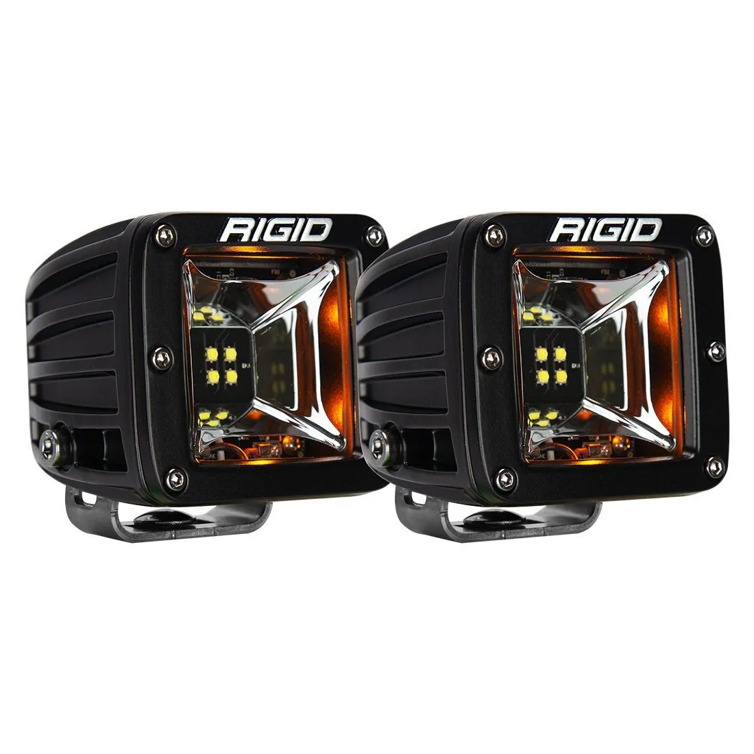 Offroad Alliance - Universal Triple Bumper Light Kit w/ Rigid Radiance Scene Lights - 2017-2020 Raptor