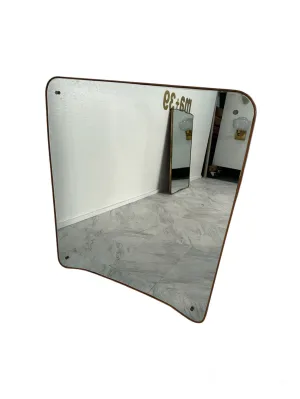 Oversize Vintage Italian Wall Mirror 1970s