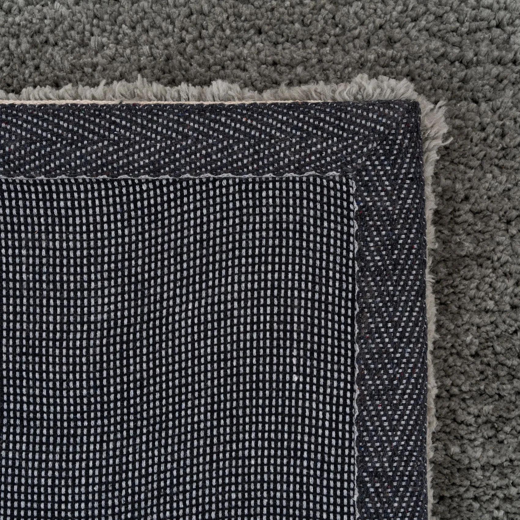 Premium Grey Shaggy Rug - Dove