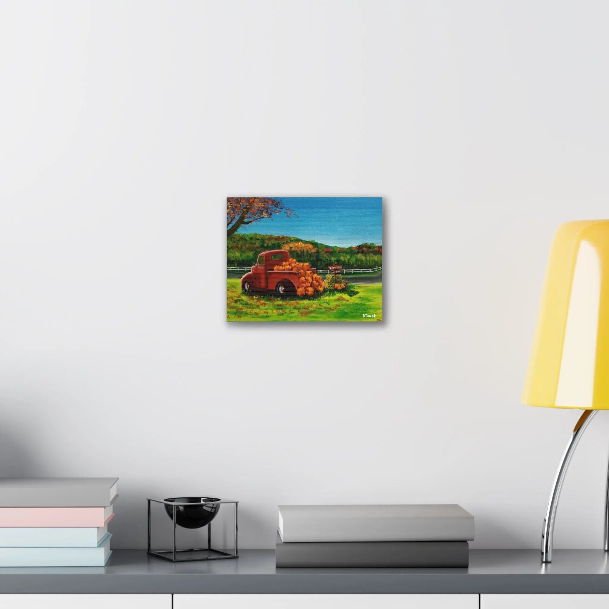 Pumpkins for Sale Canvas Stretched