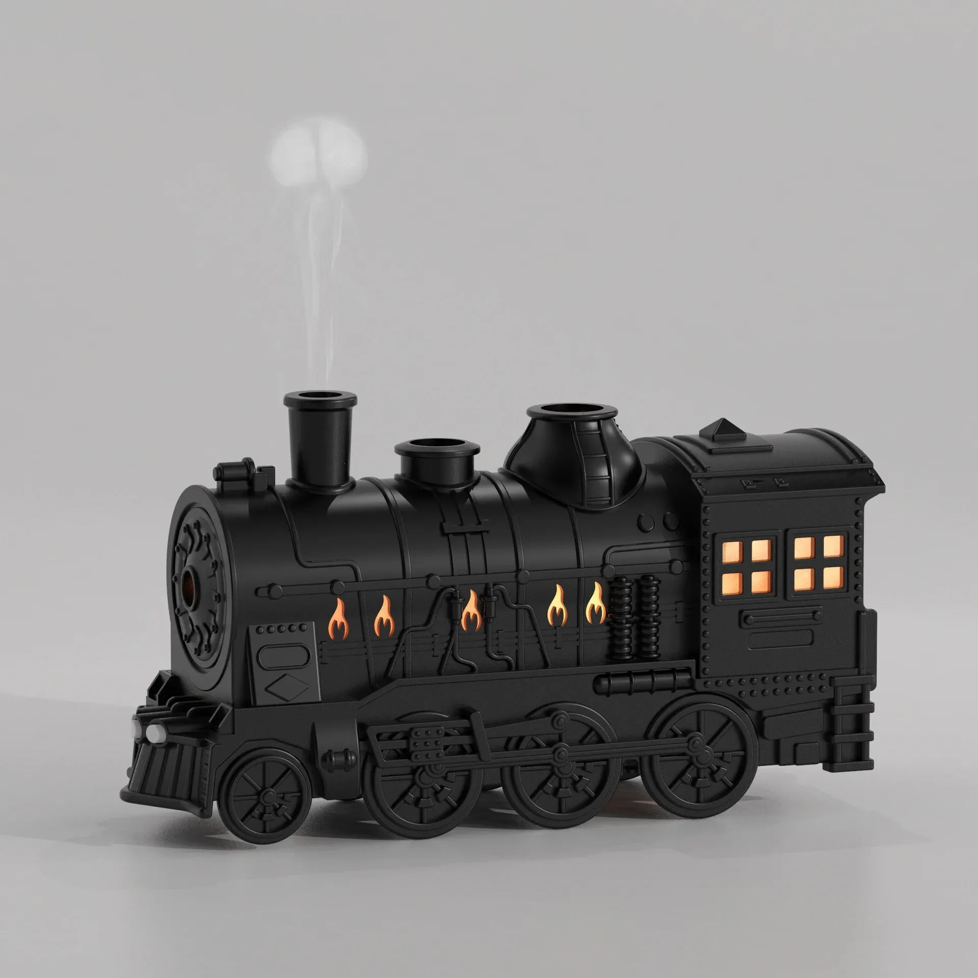 Retro Train Essential Oil Diffuser Humidifier