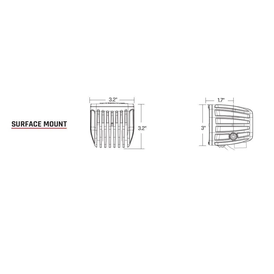 RIGID Industries Radiance Pod Amber Backlight