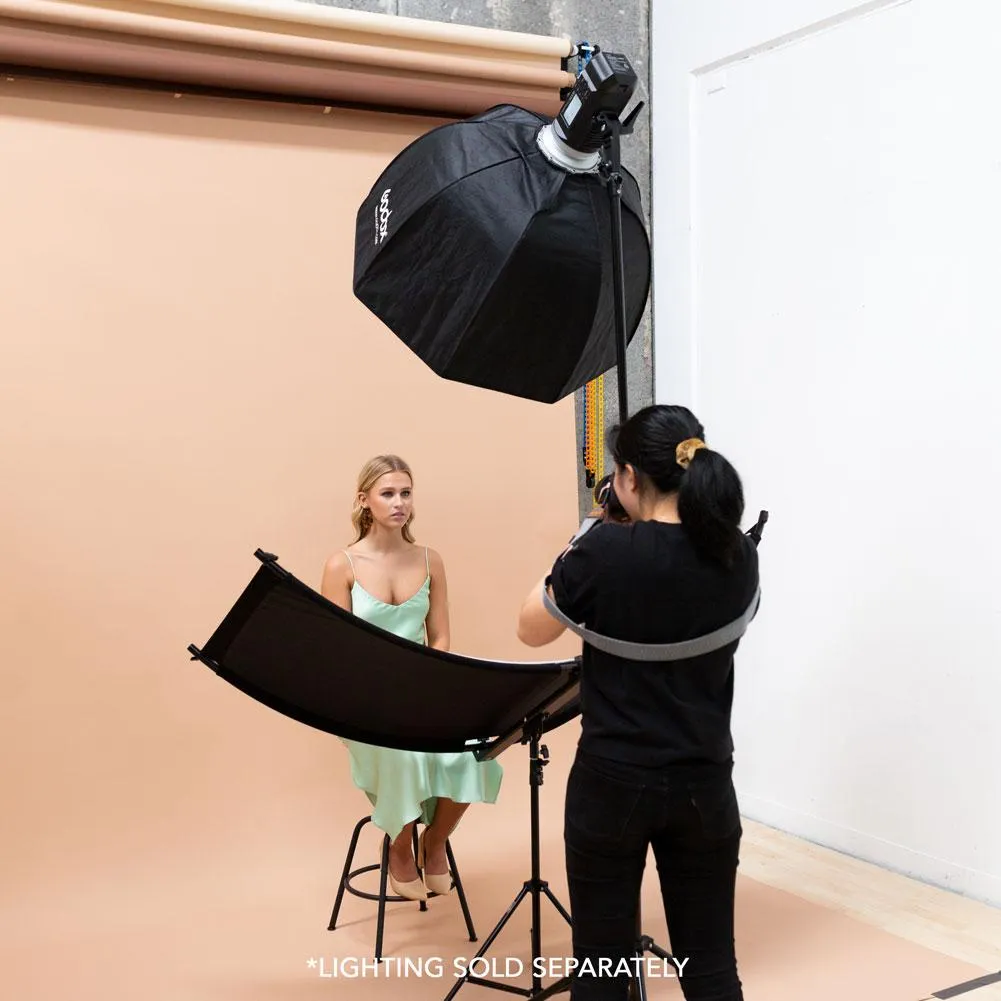 Selens Curved Clamshell 'Radiance Reflector Pro' For Portrait Photography (60x180cm)