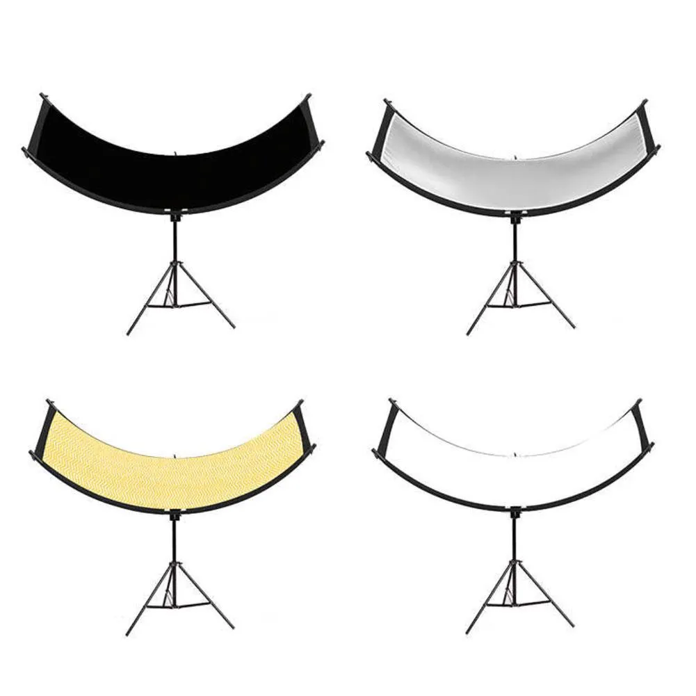 Selens Curved Clamshell 'Radiance Reflector Pro' For Portrait Photography (60x180cm)