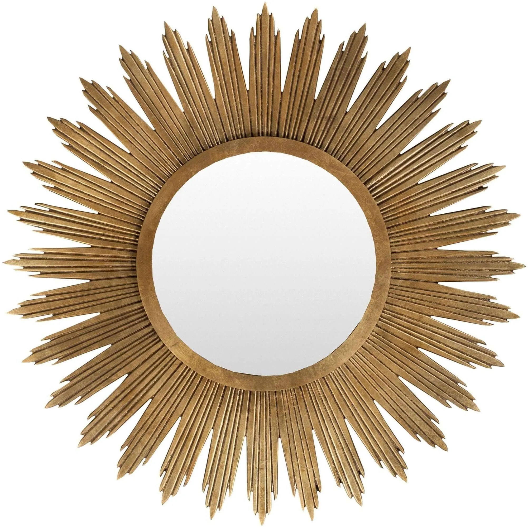 Surya Altair 47-inch Round Starbust Wall Mirror